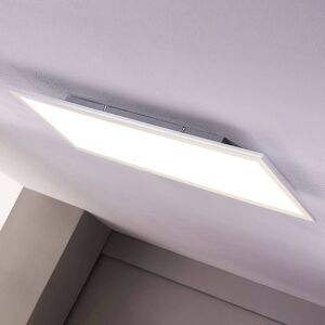 Lindby LED-panel Livel, 4.000 K, 120 cm x 30 cm, aluminium