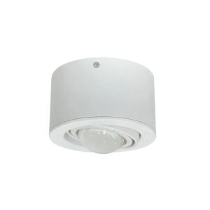 Lindby-spotlight Jyla, hvid, 4.200 K, Ø 13 cm, linse, aluminium