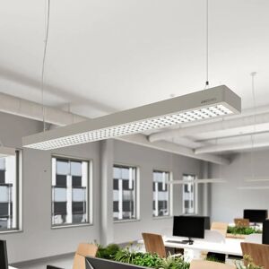 Arcchio Susi LED-kontorhængelampe kan dæmpes m. DALI, sølv