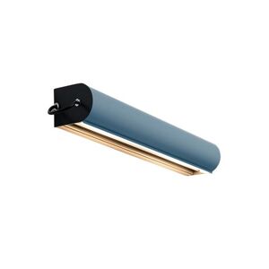 Nemo Lighting - Applique Cylindrique Longue Væglampe Anthracite Grey/Light Blue