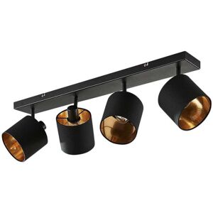 Lindby - Vasilia 4 Loftlampe Black/Gold