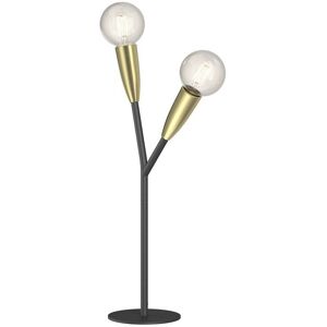 Lucande - Carlea 2 Bordlampe Black/Brass