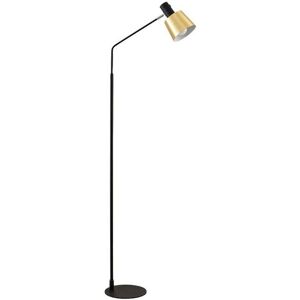 Lindby - Vlada Gulvlampe Matt Brass/Matt Black