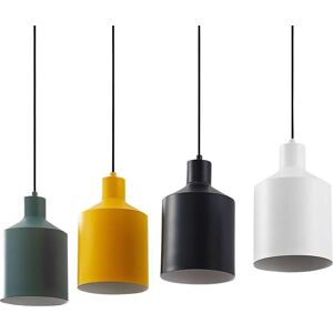 Lindby - Tirane Pendel Black/White/Green/Yellow