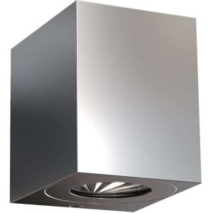 Nordlux - Canto Kubi 2 Væglampe Stainless Steel