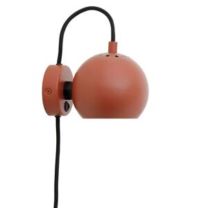 Frandsen - Ball Væglampe Matt Terracotta Red