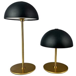 DybergLarsen - Along Mini Portable Bordlampe 2pcs. Black/Brass