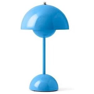 &Tradition - Flowerpot VP9 Portable Bordlampe Swim Blue