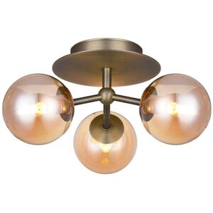 Halo Design - Atom Trio Loftlampe Antique Brass