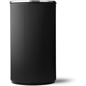 Vipp - 19 Open Top Bin Black/Polished