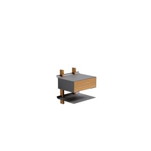 eva soloEva Solo - Smile Bedside Table Shelf Oak/Grey