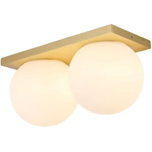 Antidark - Palla Mini C290 LED Loftlampe Dim-to-Warm Opal/Brass