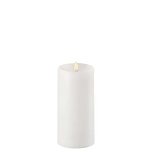Uyuni - Bloklys LED w/shoulder Nordic White 7,8 x 15 cm Lighting