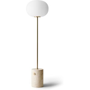 Audo Copenhagen - JWDA Gulvlampe Travertine Brushed Brass