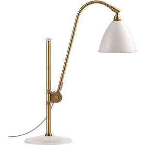 GUBI - Bestlite BL1 Bordlampe Ø16 Messing/Mat Hvid