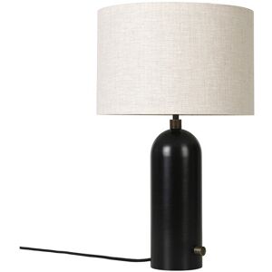 GUBI - Gravity Bordlampe Small Sort Stål/Canvas