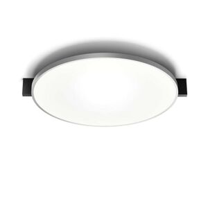 Light-Point - Inlay Round C3 Loftlampe Matt Black/Satin Silver