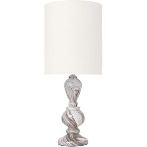 Cozy Living - Christine Bordlampe Taupe Swirl/Ivory