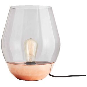 New Works - Bowl Bordlampe Raw Copper