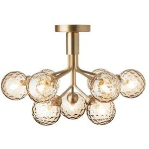 Nuura - Apiales 9 Loftlampe Brushed Brass/Optic Gold