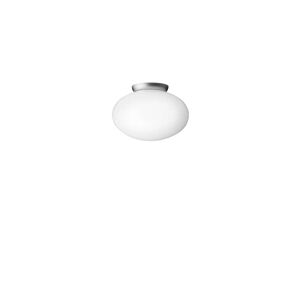 Nuura - Rizzatto 301 Væg-/Loftlampe Satin Silver/Opal