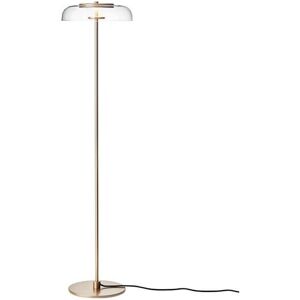 Nuura - Blossi Gulvlampe Nordic Gold/Clear Ø29