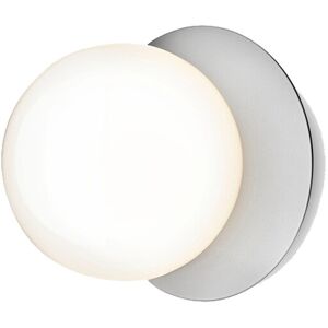 Nuura - Liila 1 Væglampe/Loftlampe Light Silver/Opal White