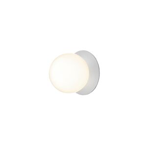 Nuura - Liila 1 Large Væglampe/Loftlampe Light Silver/Opal White