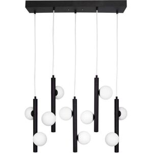 Globen Lighting - Pearl 5 Pendel Black