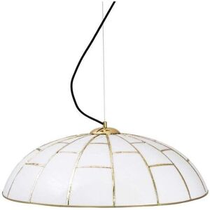 Globen Lighting - Ombrello Pendel White/Brass