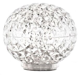 Kartell - Mini Planet Battery Bordlampe Crystal