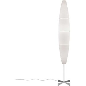 Foscarini - Havana Gulvlampe Hvid/Alu m/Dimmer