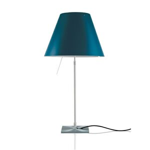 Luceplan - Costanza Bordlampe m/Dimmer Alu/Petroleum Blue