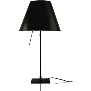 Luceplan - Costanza Bordlampe m/Dimmer Sort/Liquorice Black