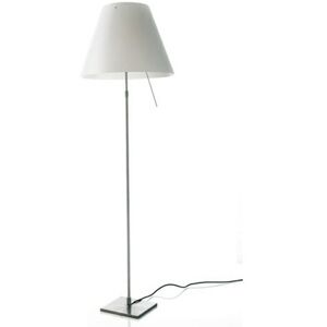 Luceplan - Costanza Gulvlampe m/Dimmer Alu/White