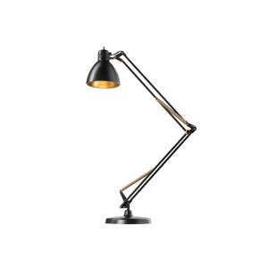 Nordic Living - Archi T2 Bordlampe m/Base Sort/Guld