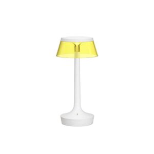 Flos - Bon Jour Unplugged Bordlampe Hvid/Gul