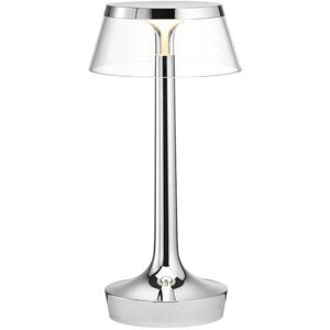 Flos - Bon Jour Unplugged Bordlampe Krom/Transparent