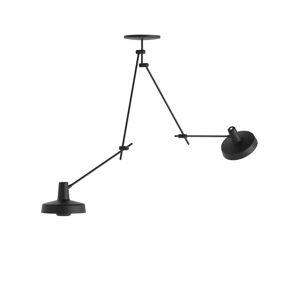 Grupa Products - Arigato Loftslampe Dobbelt Lang Sort Grupa