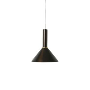 ferm LIVING - Collect Pendel Cone High Black Brass