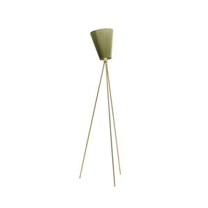 Northern - Oslo Wood Gulvlampe Guld/Olive