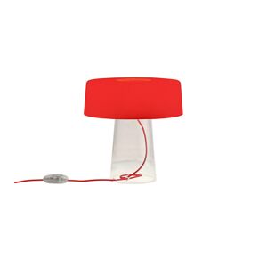 Prandina - Glam T1 Bordlampe Opal Red/Crystal