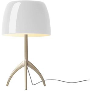 Foscarini - Lumiere Grande Bordlampe E27 Golden/Hvid