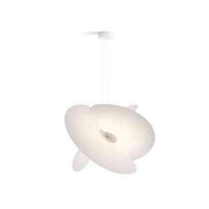 Luceplan - Levante Pendel Large Matt White/White