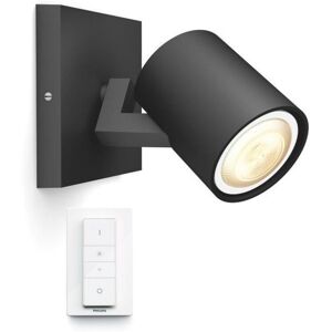 Philips Hue - Runner Hue Spot m/Switch White Amb. Black