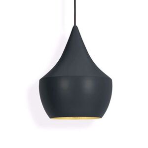 Tom Dixon - Beat Light Fat LED Pendel Sort