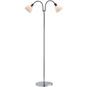 Nordlux Ray Gulvlampe, 2-Armet, Opal