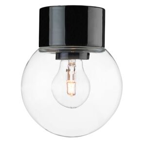 Ifö Classic Globe Loftlampe, Ø15 Cm, Sort/klar