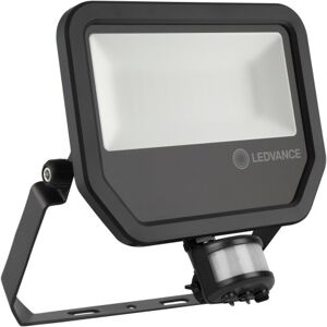 Ledvance Floodlight Projektør Led Med Sensor 50w 3000k I Sort