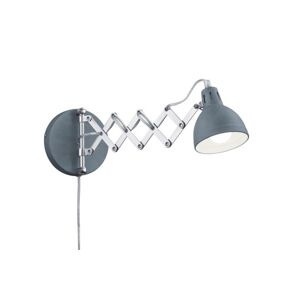 Trio Lighting Scissor Sakselampe, Beton